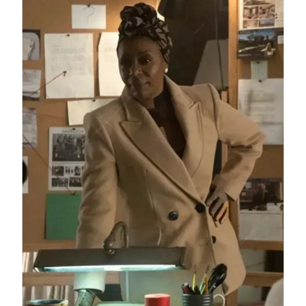 The Watcher Theodora Birch Beige Coat